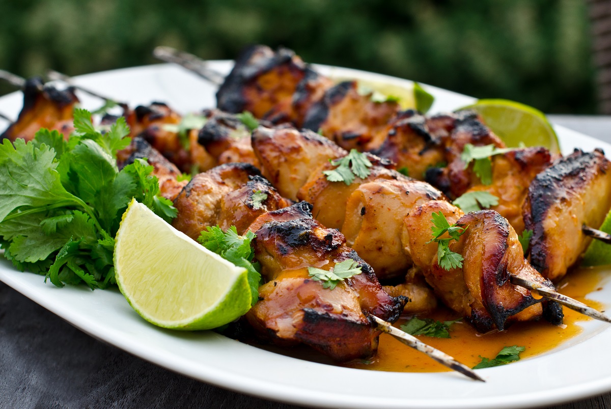 Rosemary Ranch Chicken Skewers