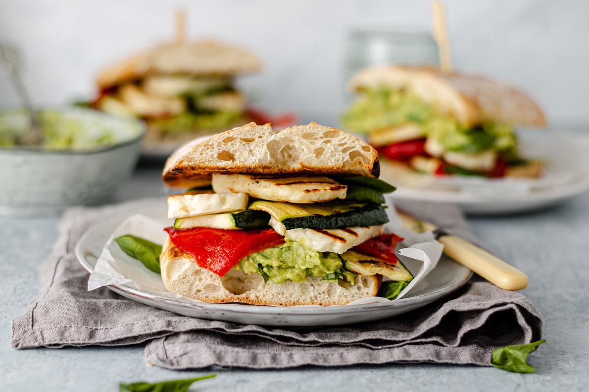 Sourthen California Grilled Veggie Sandwich