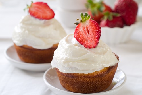 Strawberry Lemon Cupcakes