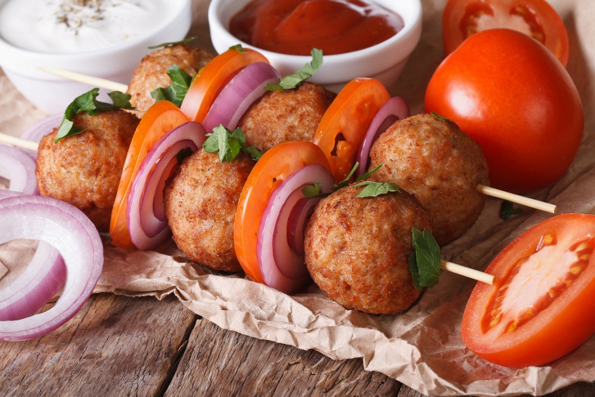 Summer sausage balls