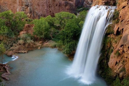 The Havasu falls Arizona's Grand Canyon