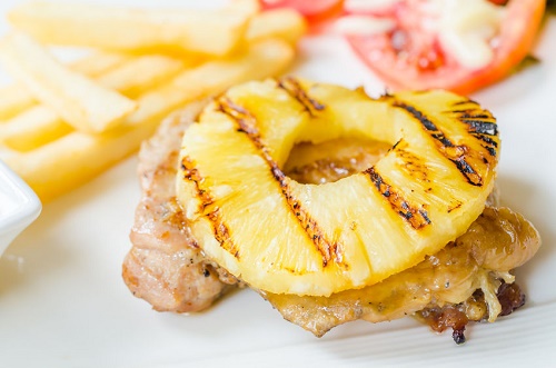 You can cook with pineapple