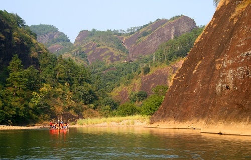 Mount Wuyi in the Fujian province