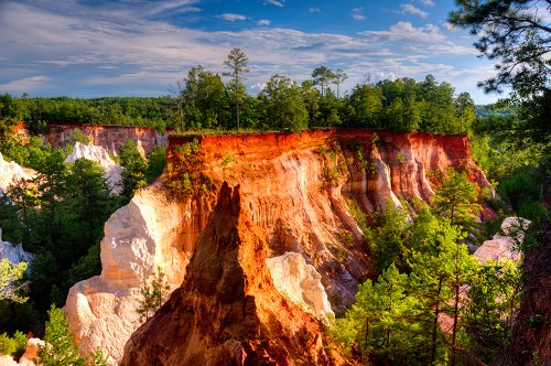 -Providence Canyon in Georgia