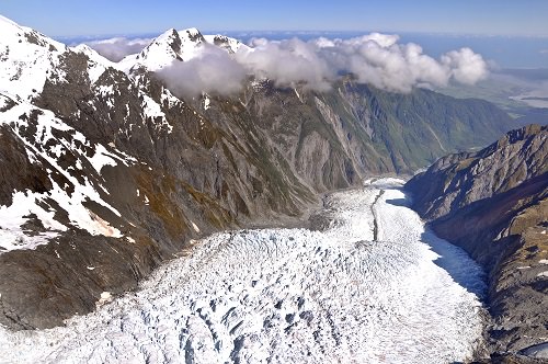 The Franz Josef Glacier