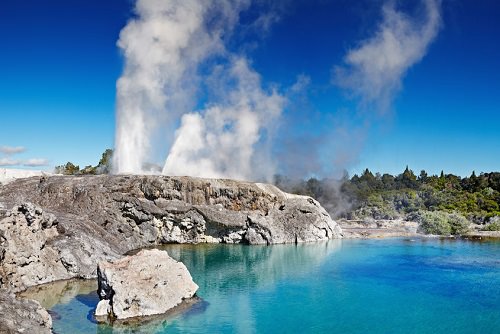 The Te Whakarewarewa Geothermal Valley