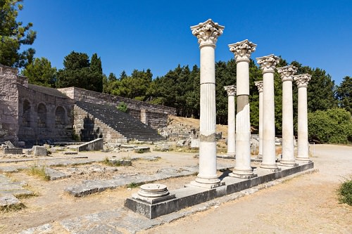 The Temple of Asklepieon Kos