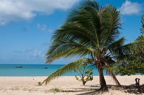 The crystal waters of the Corn Islands