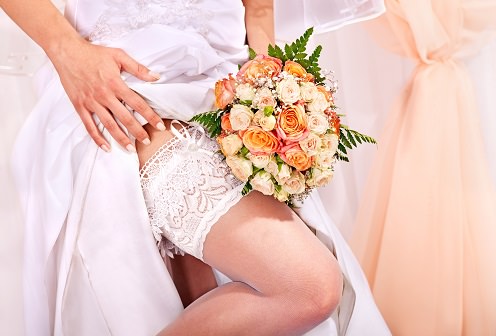 The garter toss