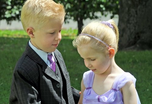 A children's dance contest