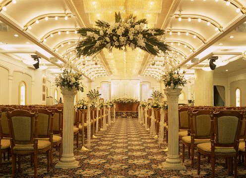 Ask each venue if they have other weddings booked on the day