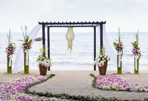 Beachfront Wedding