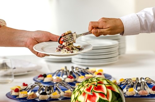 Cheap nibbles can make a better impression than expensive wedding food