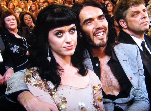 Katy Perry and Russell Brand