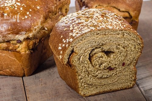 Swap white bread for whole grain breads