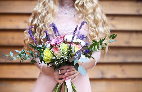 The bridal bouquet