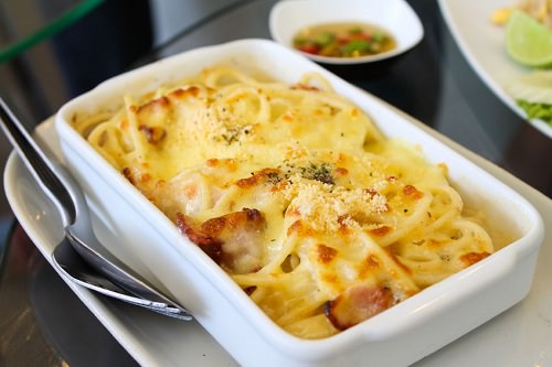 Baked spaghetti