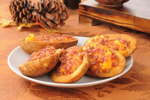 Cheesy Bacon Potato Rounds