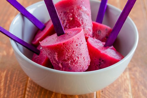 Fruit and Yogurt Popsicles