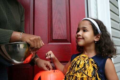 Halloween teaches them good manners