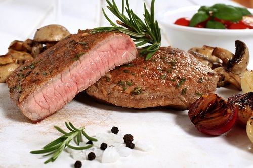 Your diet restricts red meat