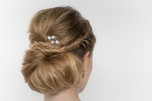 Decorate an updo