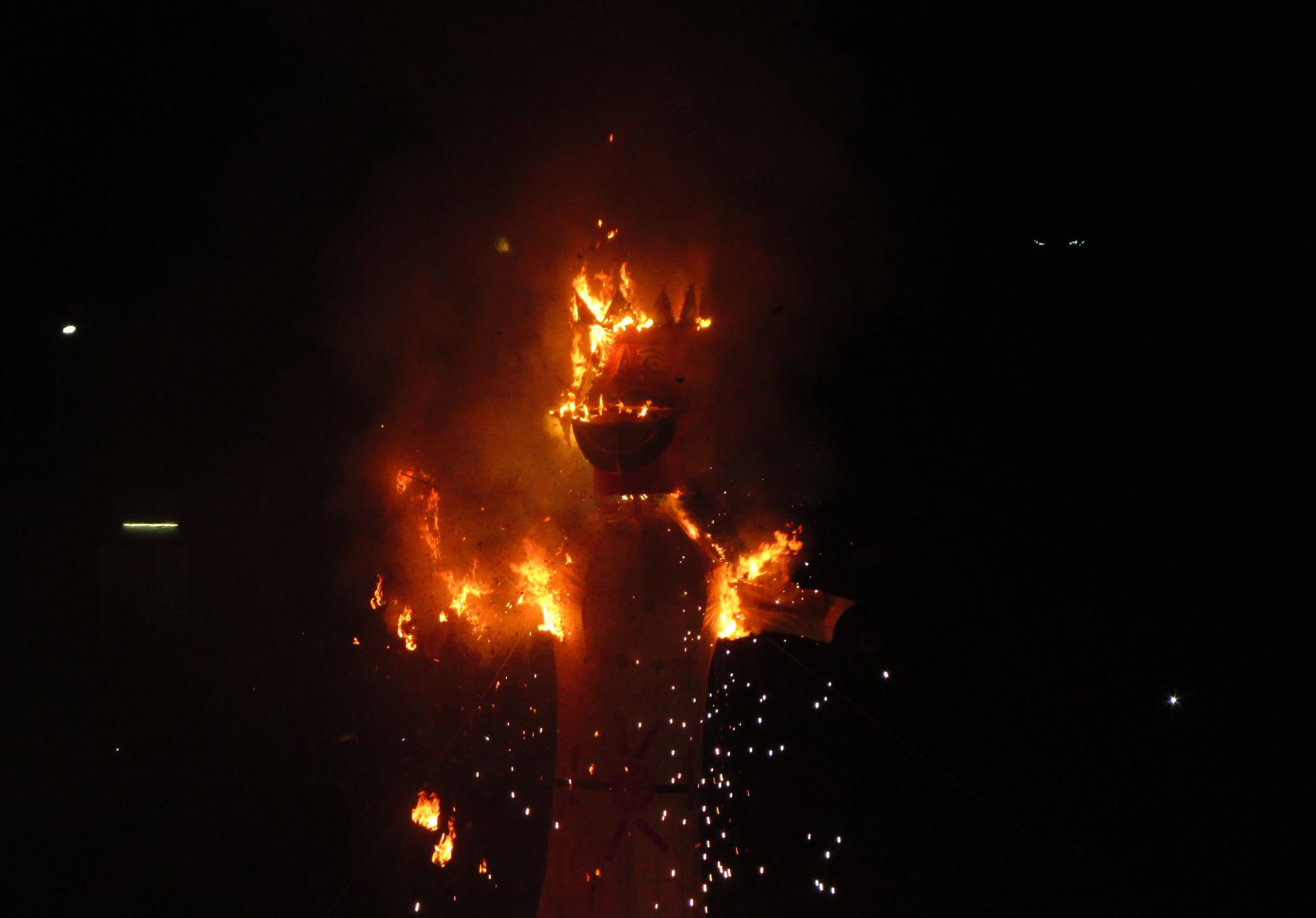 Effigy burning