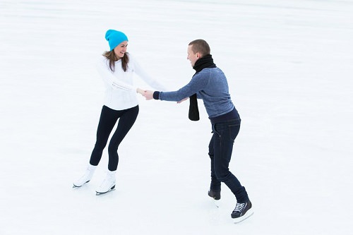 Go to a skating rink