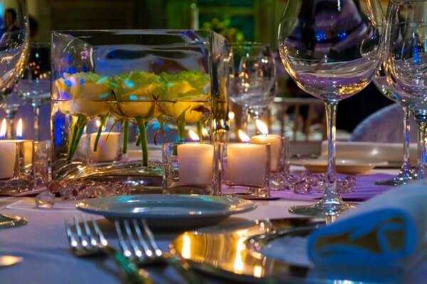 Sparkling centerpiece