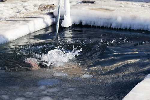 Winter swimming