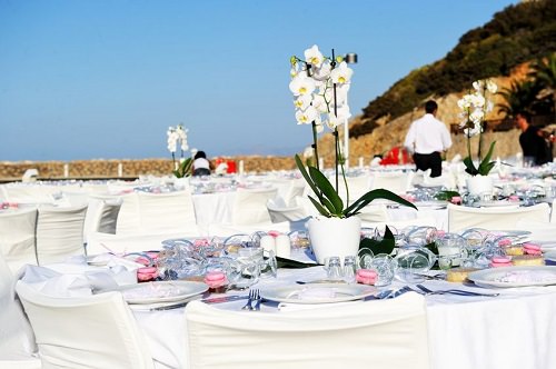 Beach reception