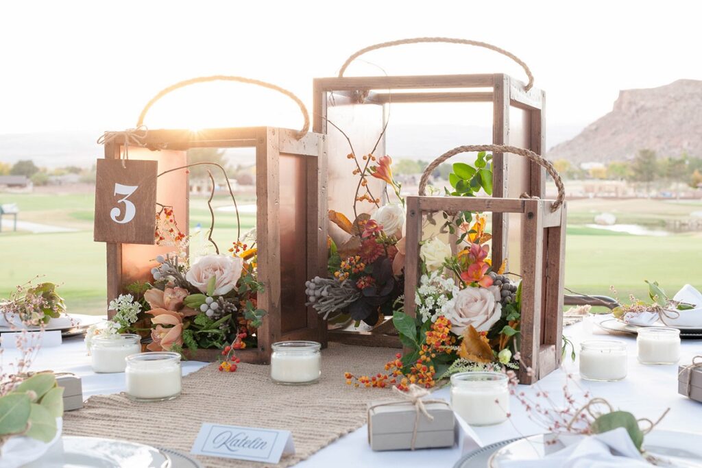 Rustic Wedding Centerpieces