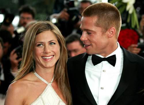 Brad Pitt and Jennifer Aniston