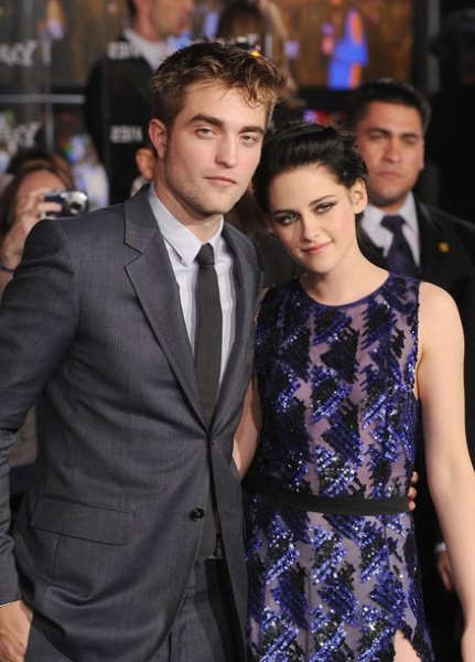 Robert Pattinson and Kristen Stewart