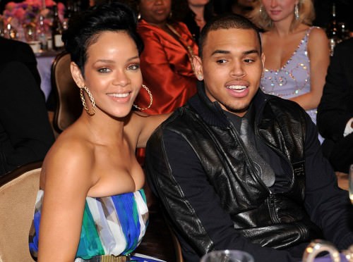 Chris Brown and Rihanna