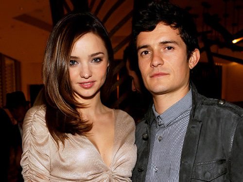 Orlando Bloom and Miranda Kerr