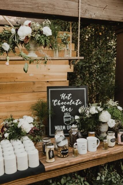 Hot Chocolate and Cocoa Bar