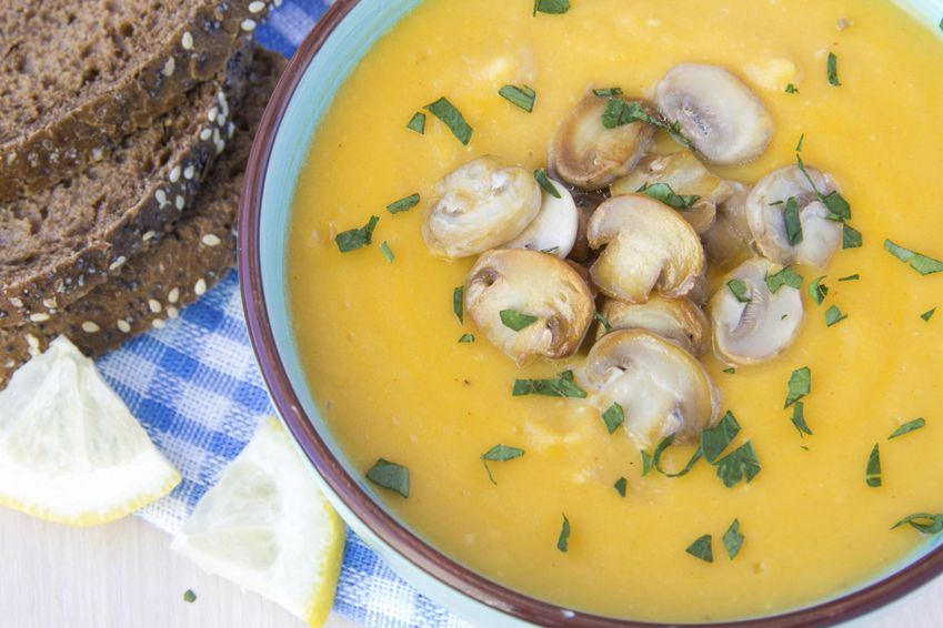 Pumpkin Mushroom Soup