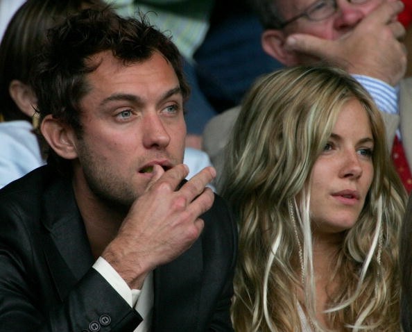 Jude Law and Sienna Miller