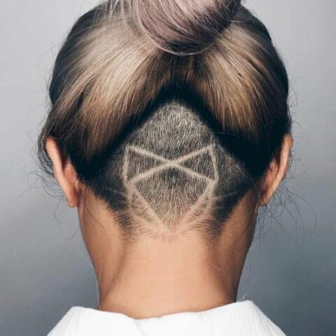 The New Hair Trend Secret Undercut Hair Tattoos