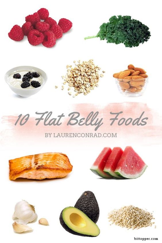 10 Flat Belly Foods