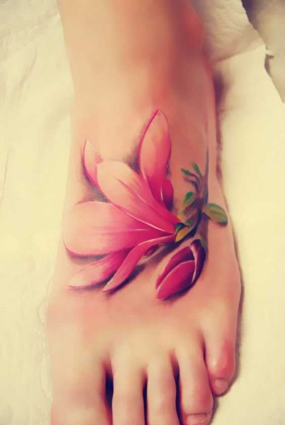 Floral designs tattoo