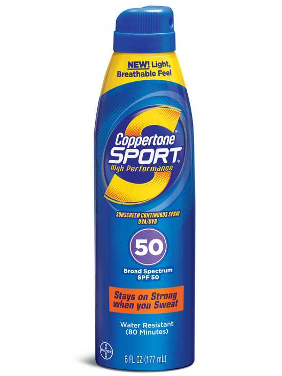 Coppertone Sport Continuous Spray Sunscreen SPF 50