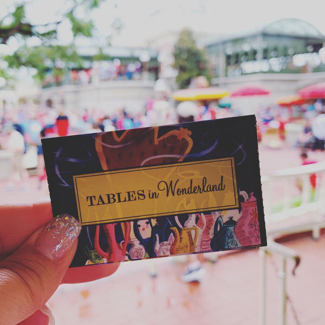 Disney Eating on a Budget Tables in Wonderland