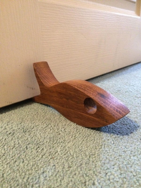 Fish doorstop can complete your collection