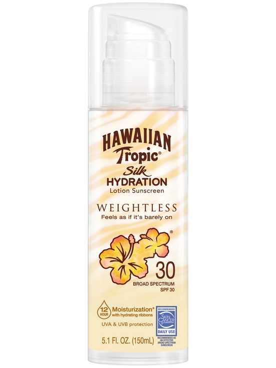 Hawaiian Tropic Silk Hydration Weightless Sunscreen Lotion