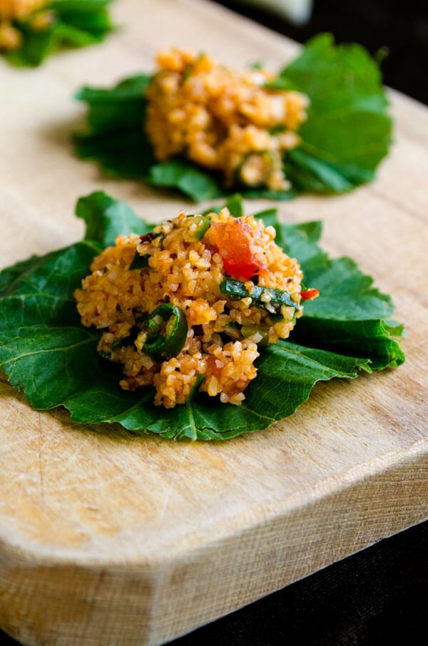 Veggie Bulgur Salad (Kisir)