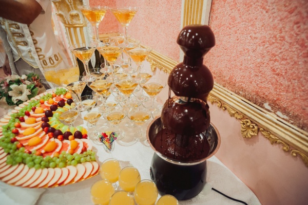 Chocolate and champagne party