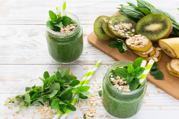 Spinach and oats