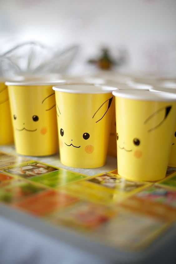 Pokemon cups